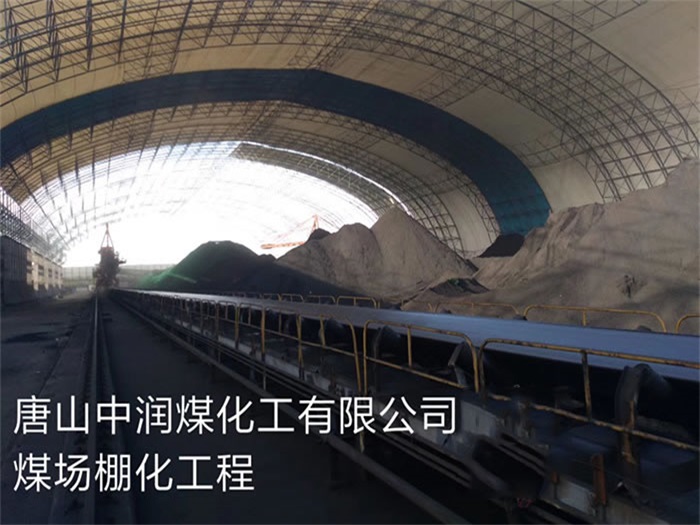 沙坪坝中润煤化工有限公司煤场棚化工程